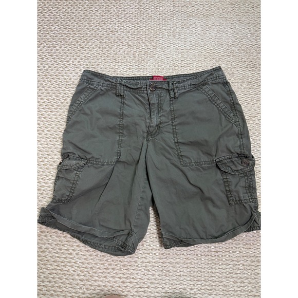 Merona Pants - Vintage Y2K Merona  Cargo Shorts Size 4 Fit 4 Cotton Utility Outdoor Summer
